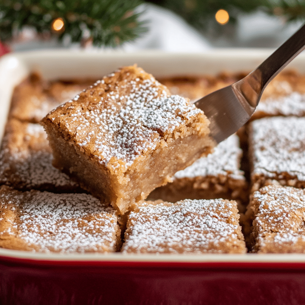 Gingerbread Brownies