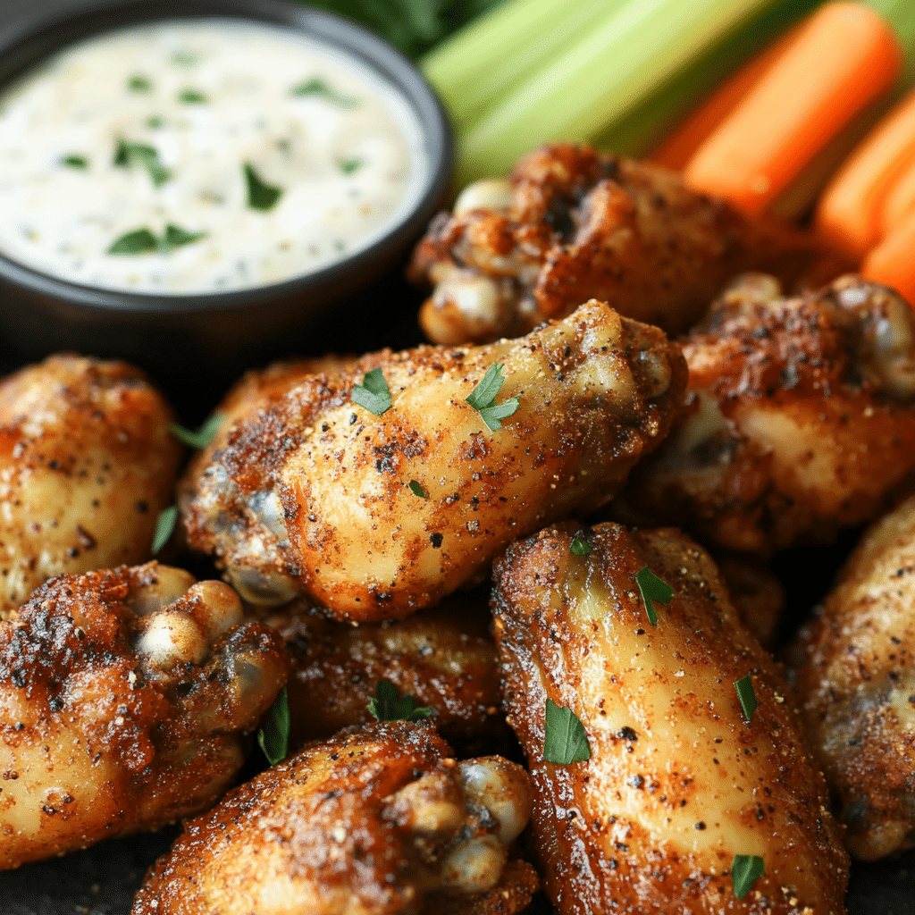 Epic Dry-Rubbed Baked Chicken Wings