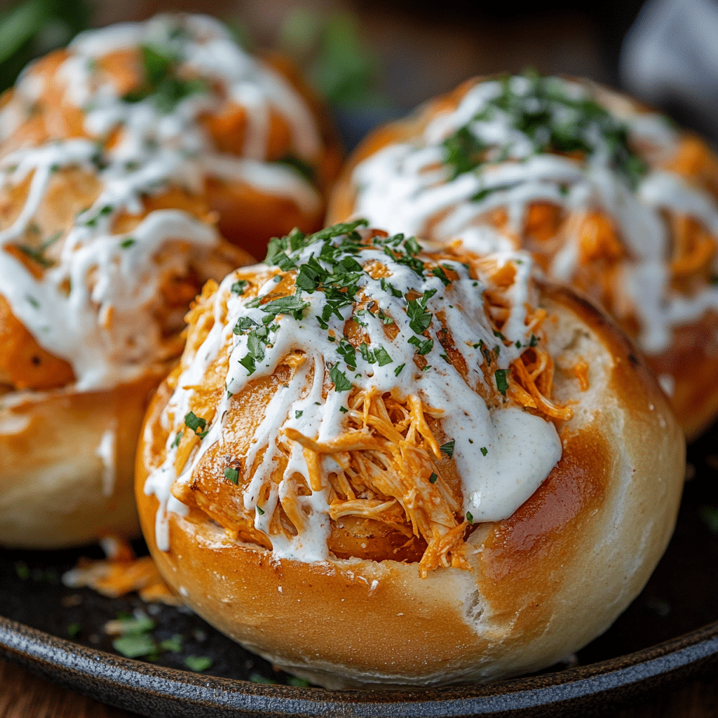 Buffalo Chicken Bombs