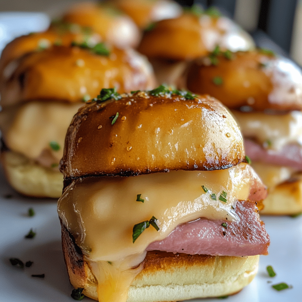 Ham and Cheese Sliders