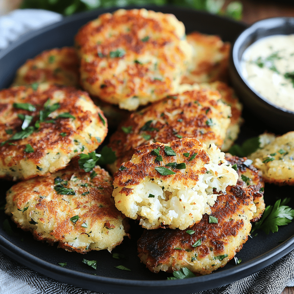 Basic Cauliflower Fritters