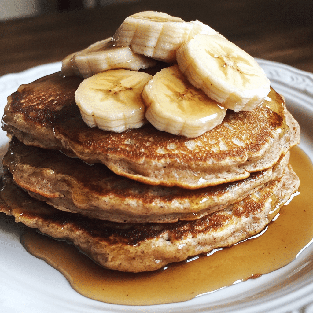 Flourless Banana & Protein Powder Pancakes