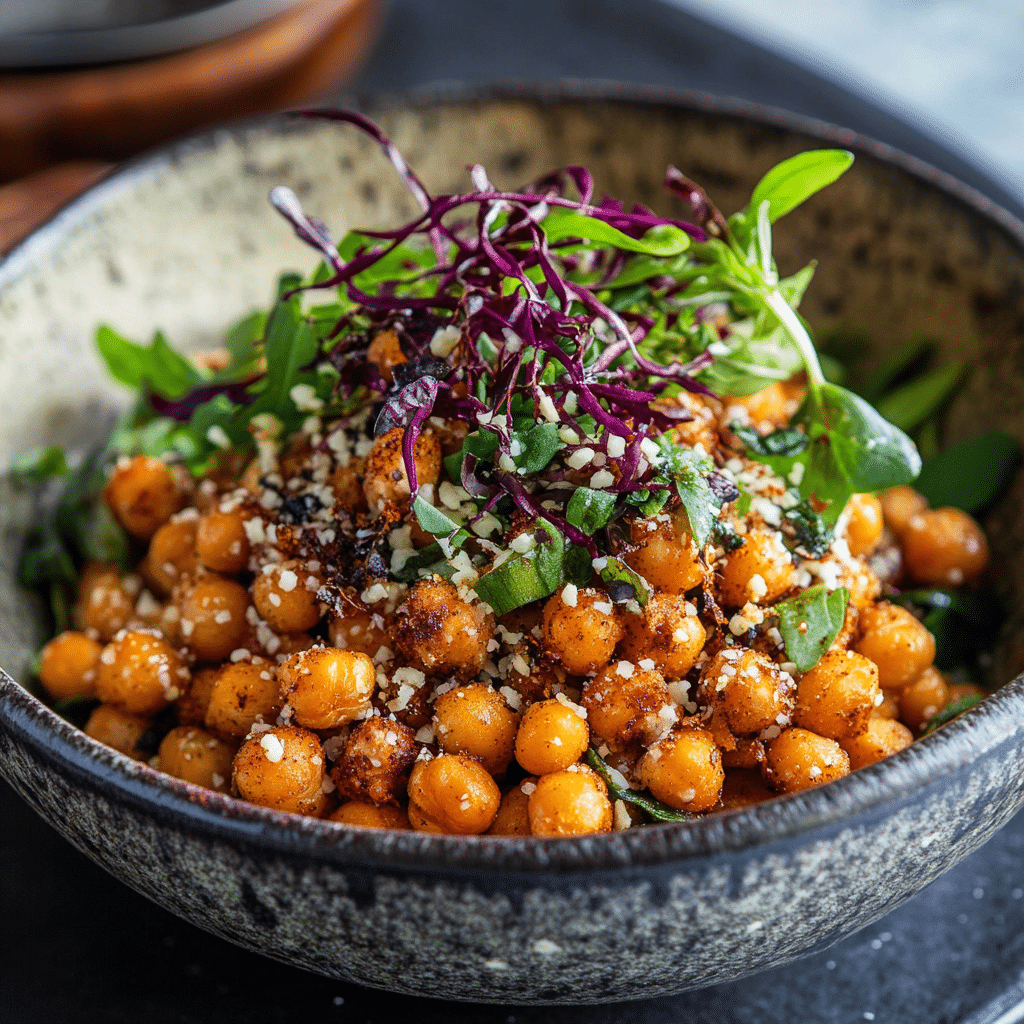 Crispy Roasted Chickpeas