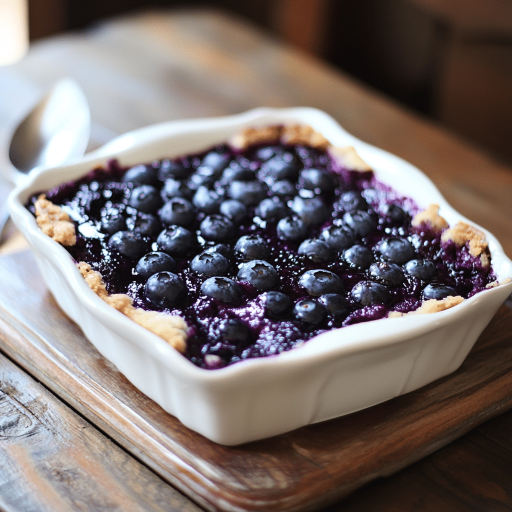 Blueberry Pudding Cake Recipe