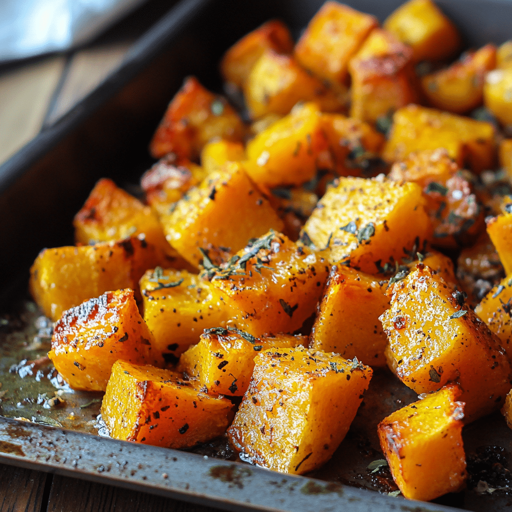 Oven-Roasted Butternut Squash