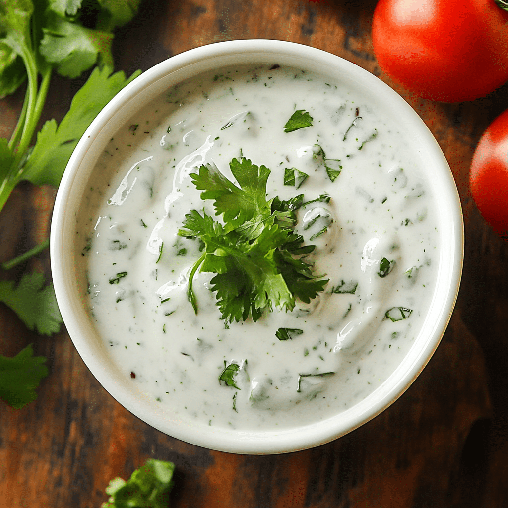 Cilantro Lime Ranch Dressing