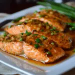Apricot Dijon Glazed Salmon