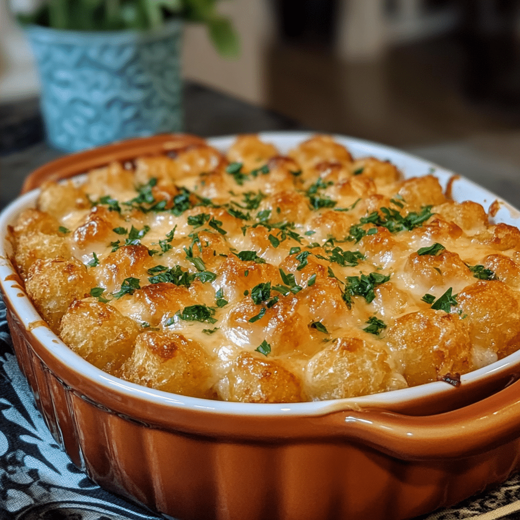 Tater Tot Hotdish