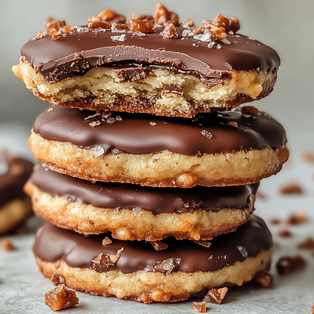 Decadent Twix Cookies