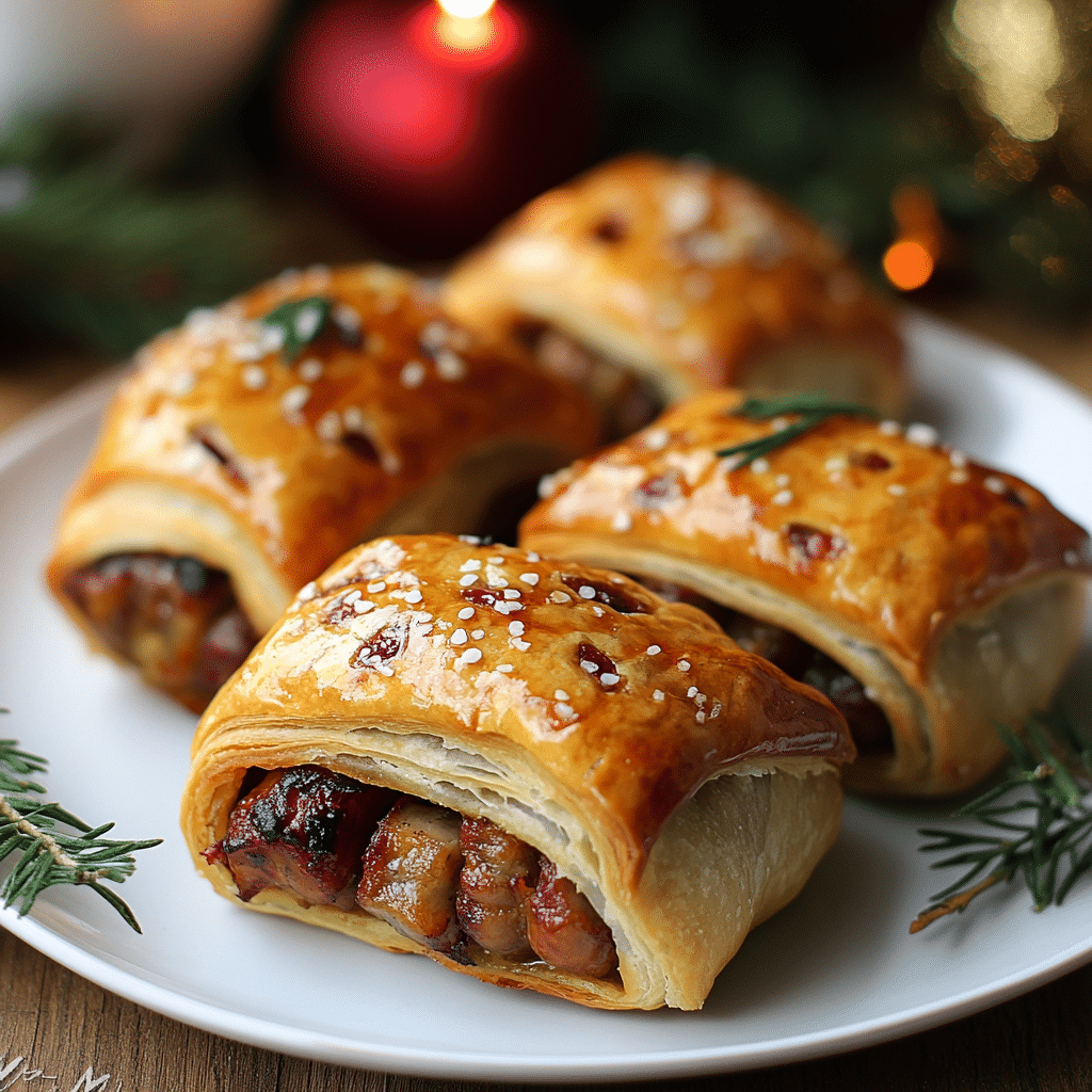 Christmas Sausage Rolls