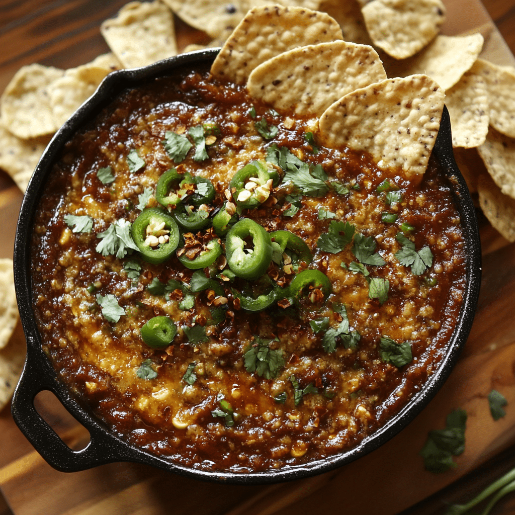 Hot Honey Chili Crunch Dip