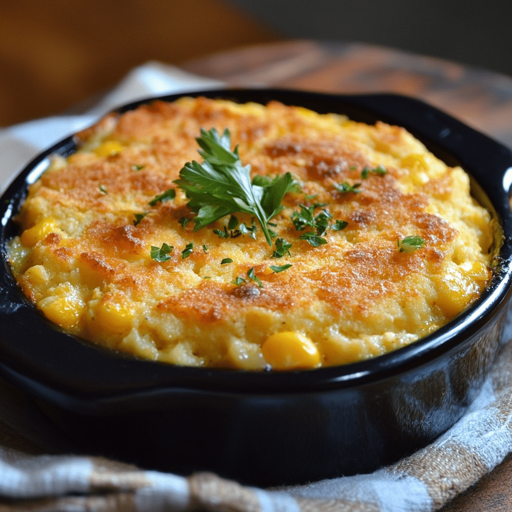 Sweet Corn Spoonbread Casserole