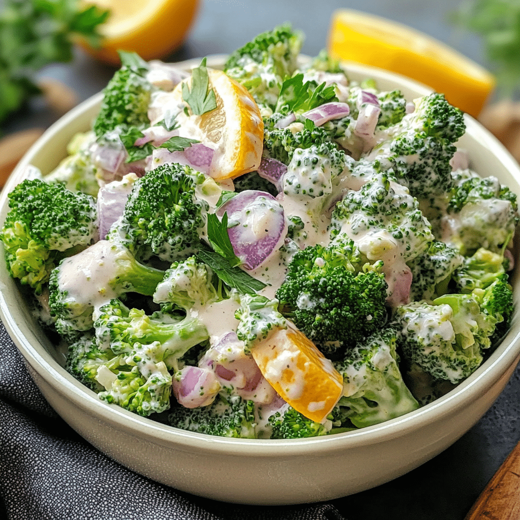 Creamy Broccoli Salad Recipe