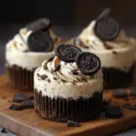 Mini Oreo Cheesecakes