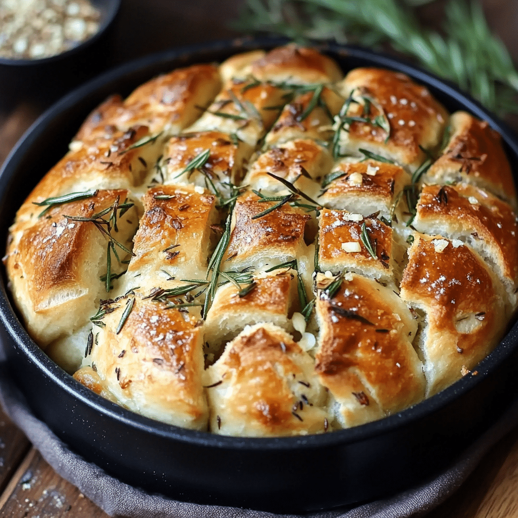 Rosemary Garlic Pull-Apart Bread