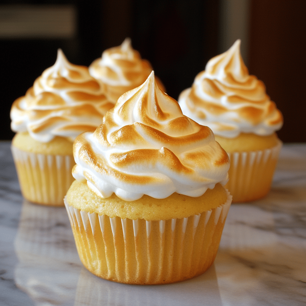 Lemon Meringue Cupcakes