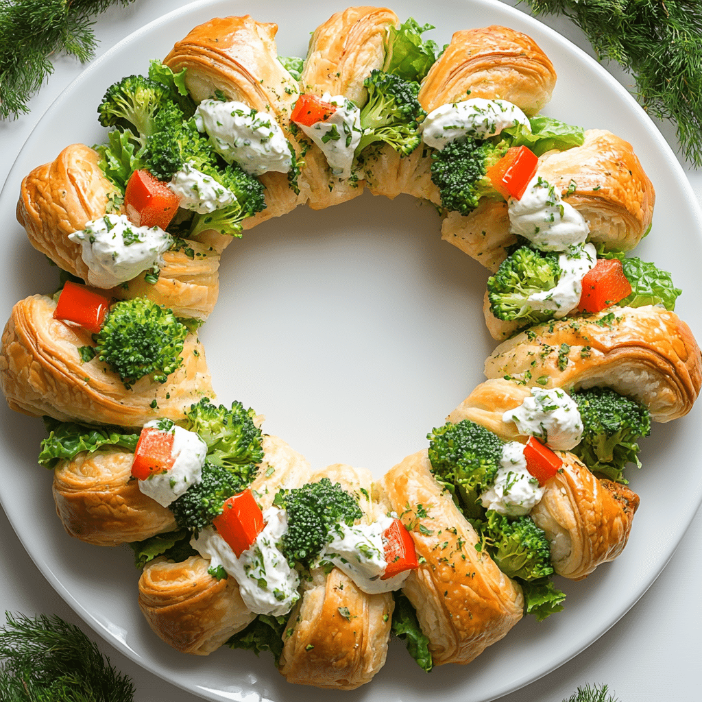 Appetizer Wreath