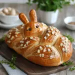 Greek Easter Bunny Bread