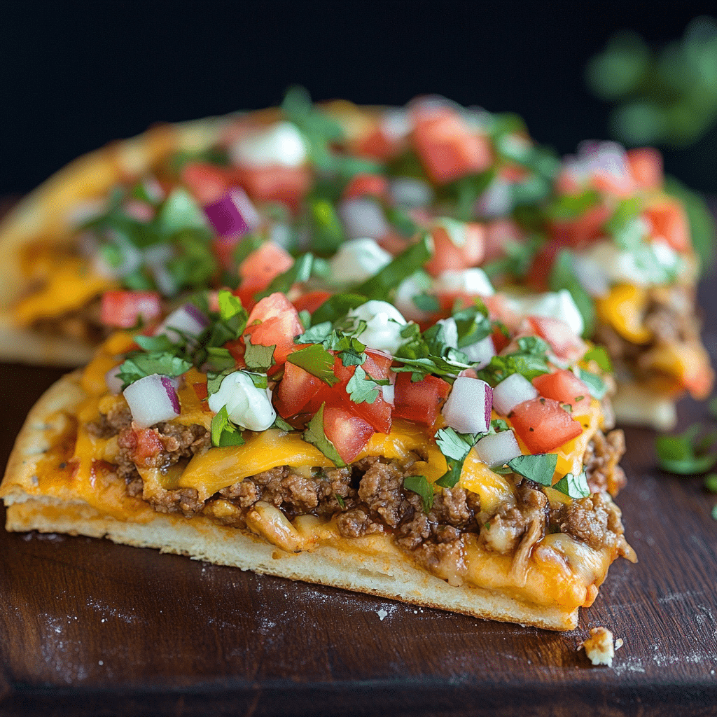 Copycat Taco Bell Mexican Pizza