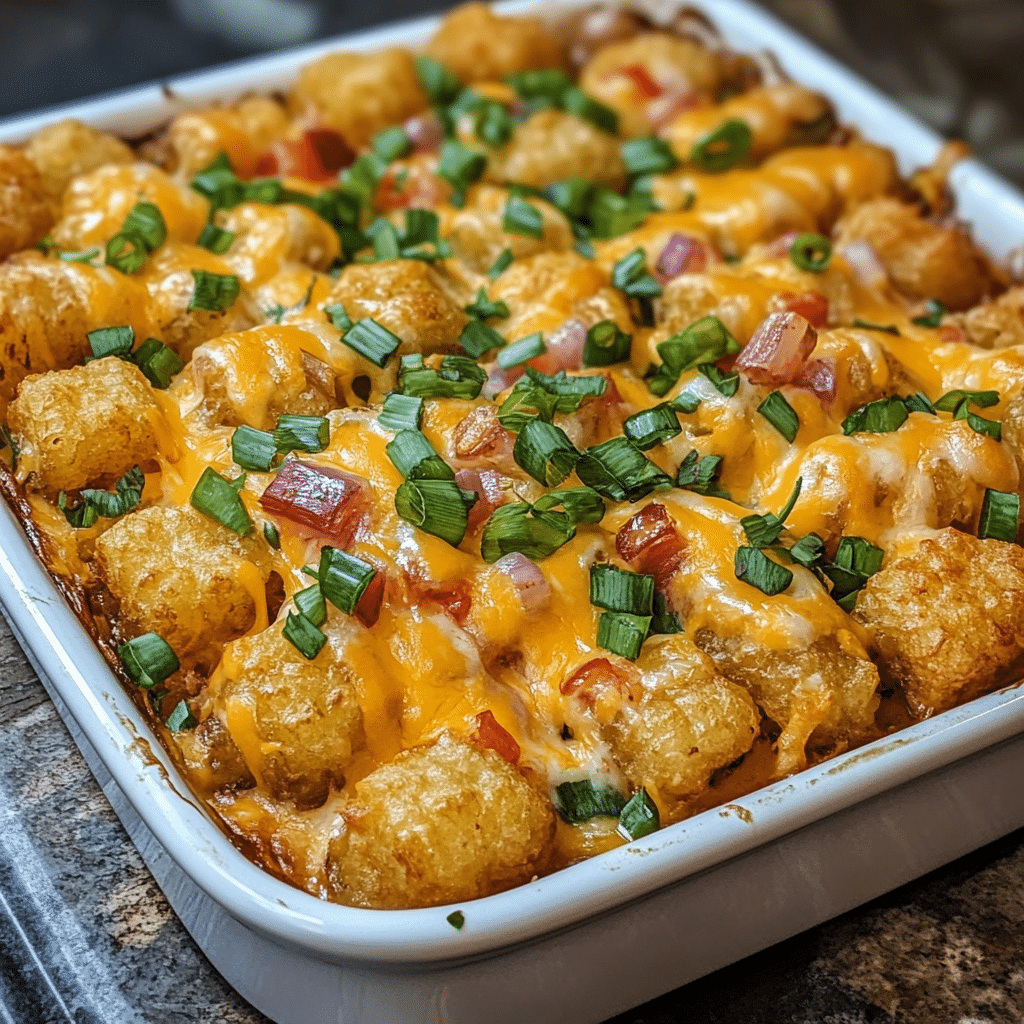 Tater Tot Hotdish