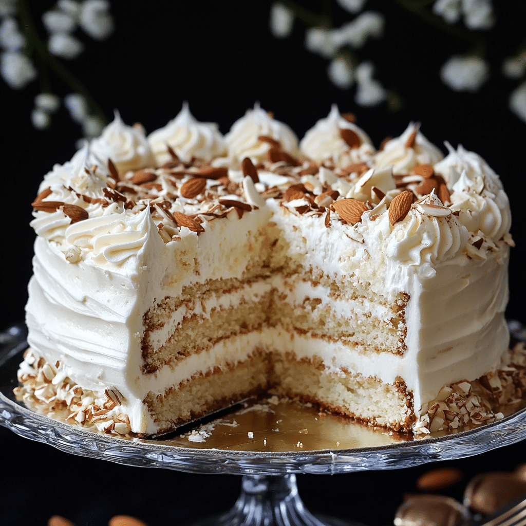 Almond Cream Cake