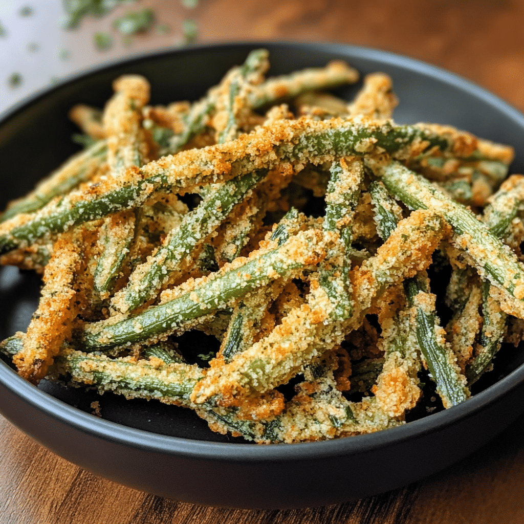 Air Fryer Green Bean Fries