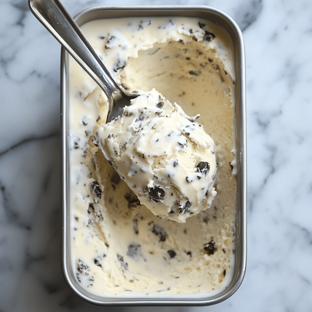 No-Churn Cookies and Cream Ice Cream