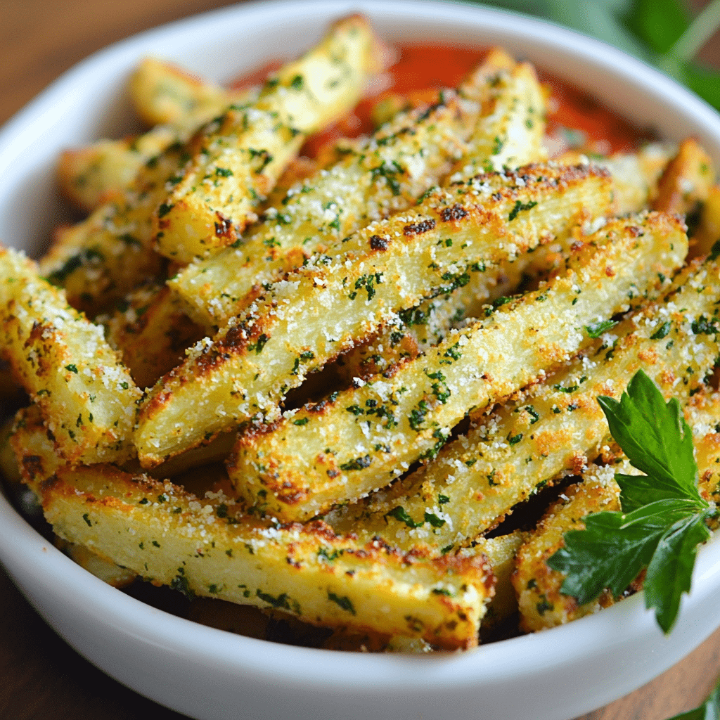 Baked Parmesan Zucchini Fries