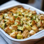 Chicken & Zucchini Casserole With Stuffing