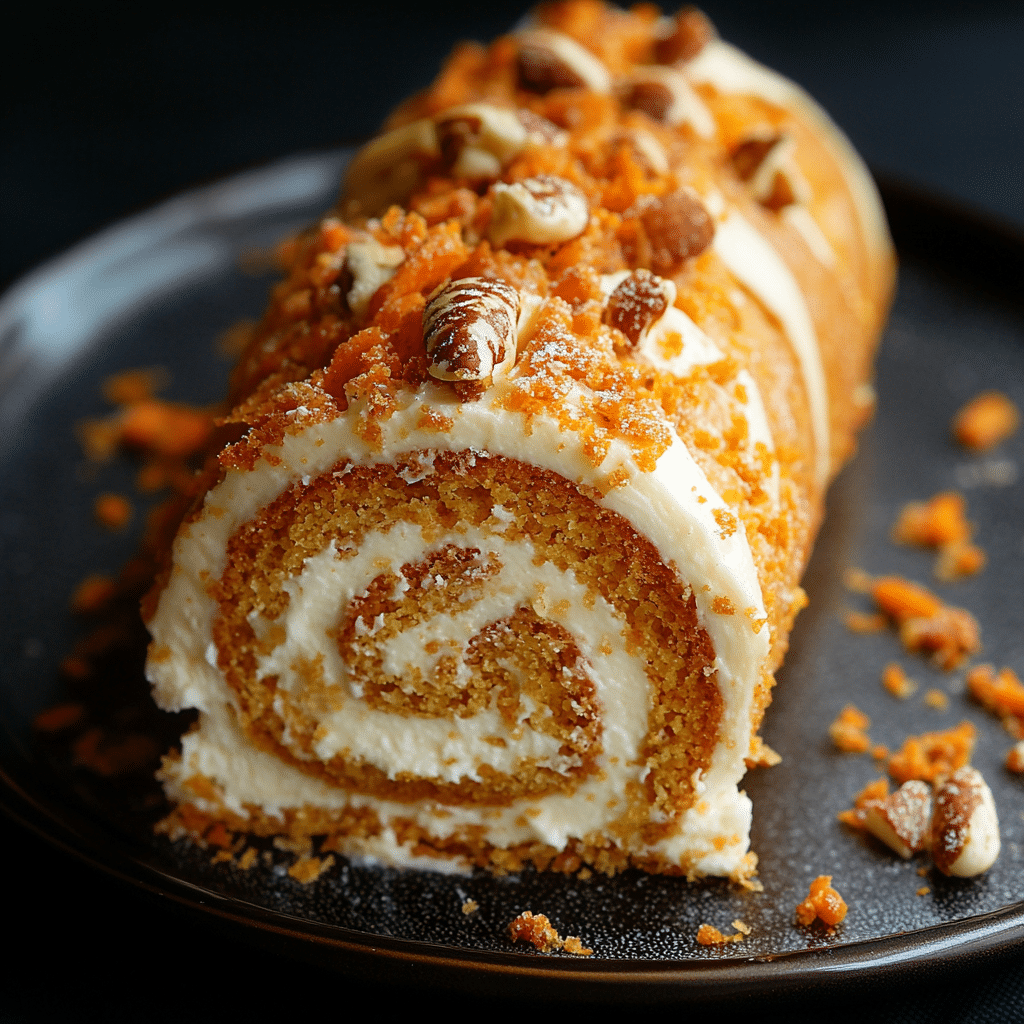 Carrot Cake Roll Recipe