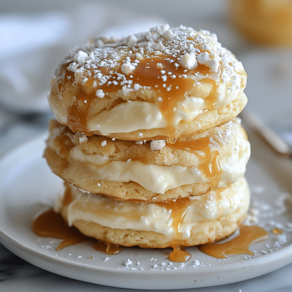 Salted Caramel Cheesecake Cookies Recipe