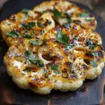 Cheesy Cauliflower Steaks