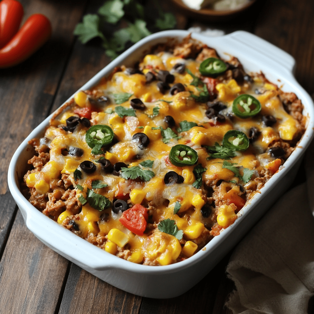 Mexican White Trash Casserole