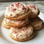 Soft Strawberry Cheesecake Cookies
