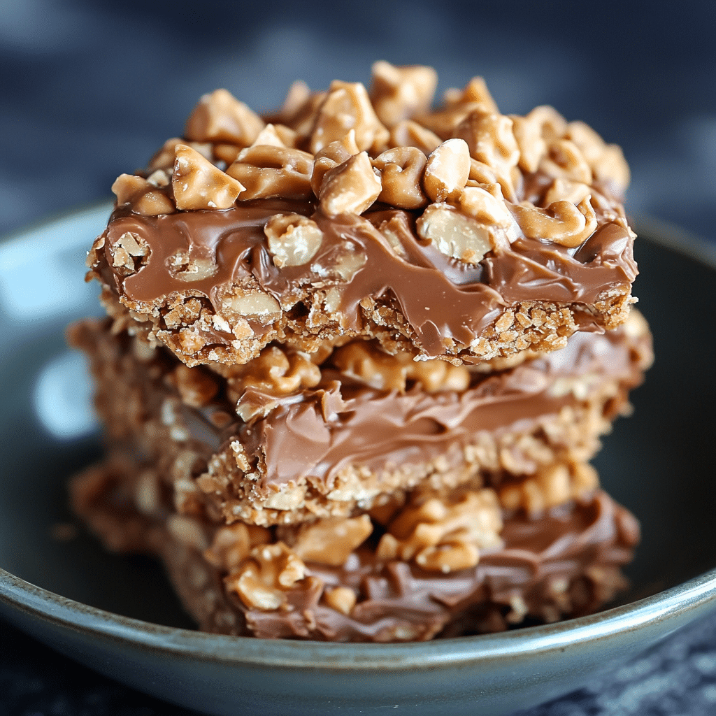 Easy No-Bake Peanut Butter Haystacks