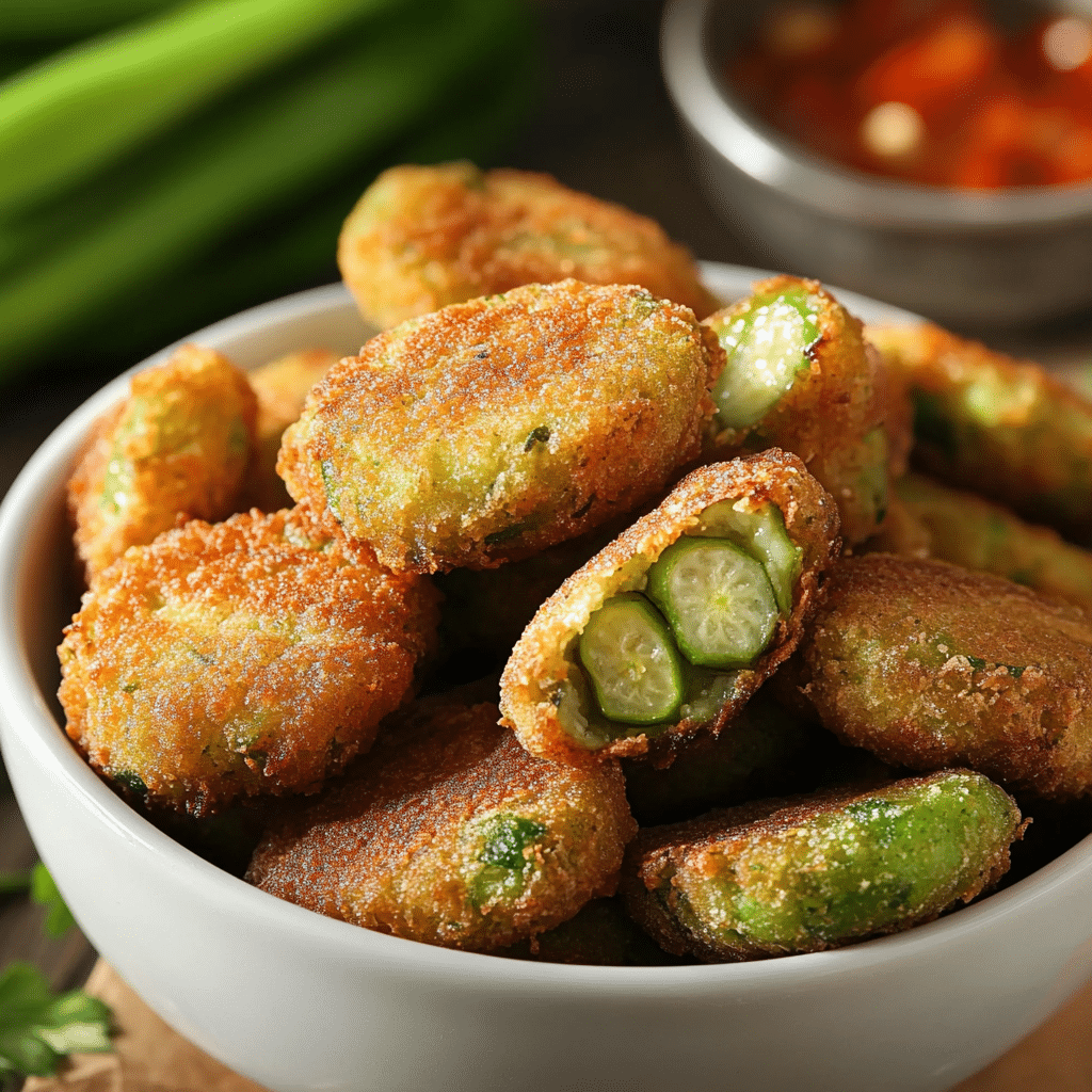 Okra Patties Recipe