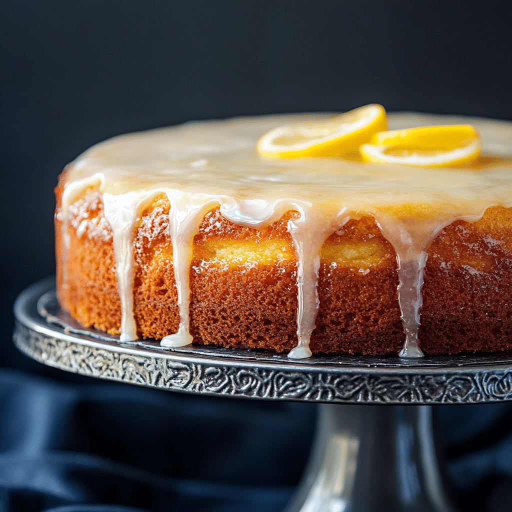 Lemon Glaze Cake Recipe