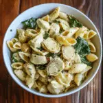 Spinach and Artichoke Pasta Salad