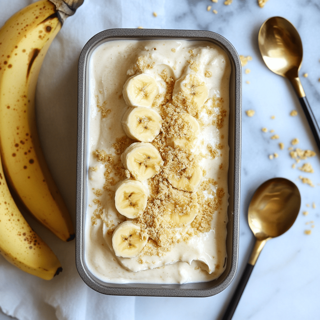 No-Churn Banana Ice Cream