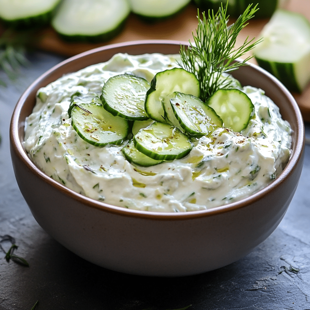 Cucumber Dip Recipe