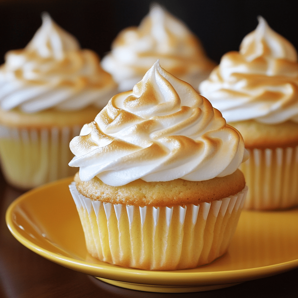 Lemon Meringue Cupcakes