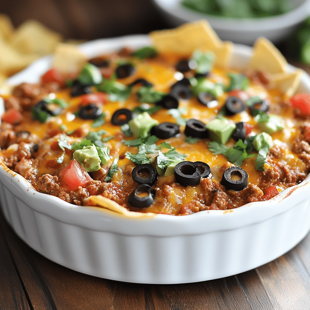 Skinny Taco Dip