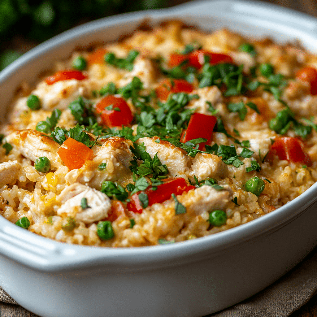 Chicken Rice Casserole Recipe