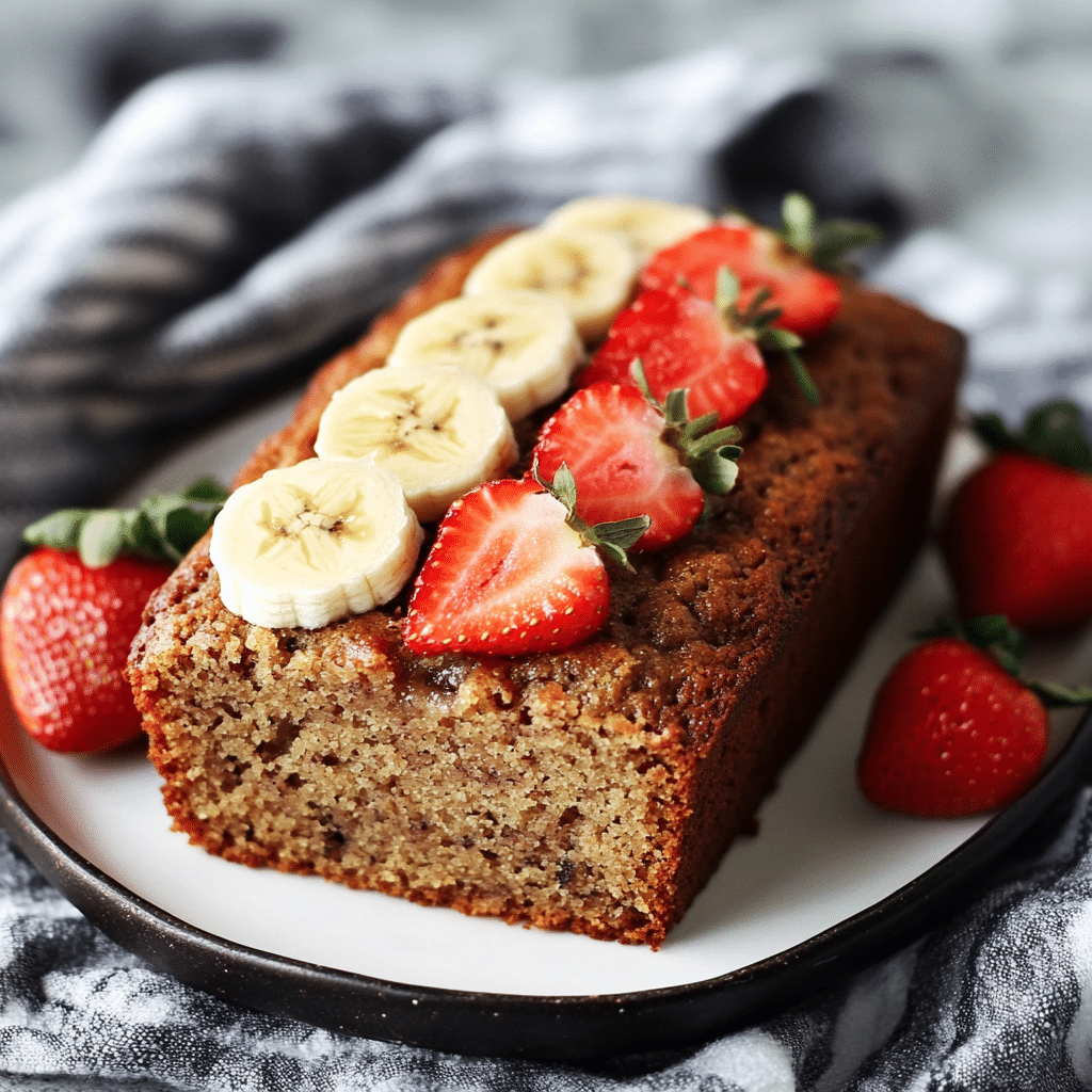 Strawberry Banana Bread