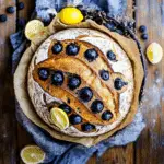 Lemon Blueberry Sourdough Bread