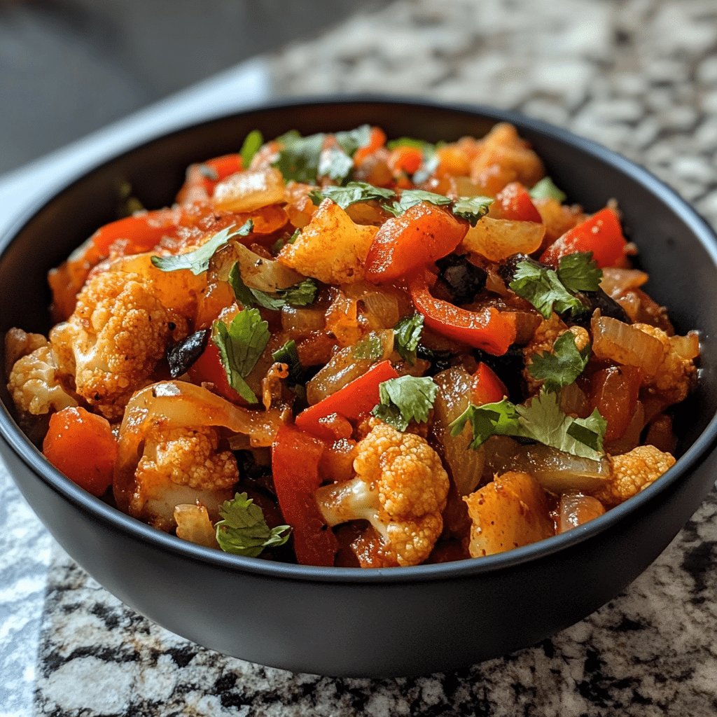 Vegan Sweet and Sour Cauliflower