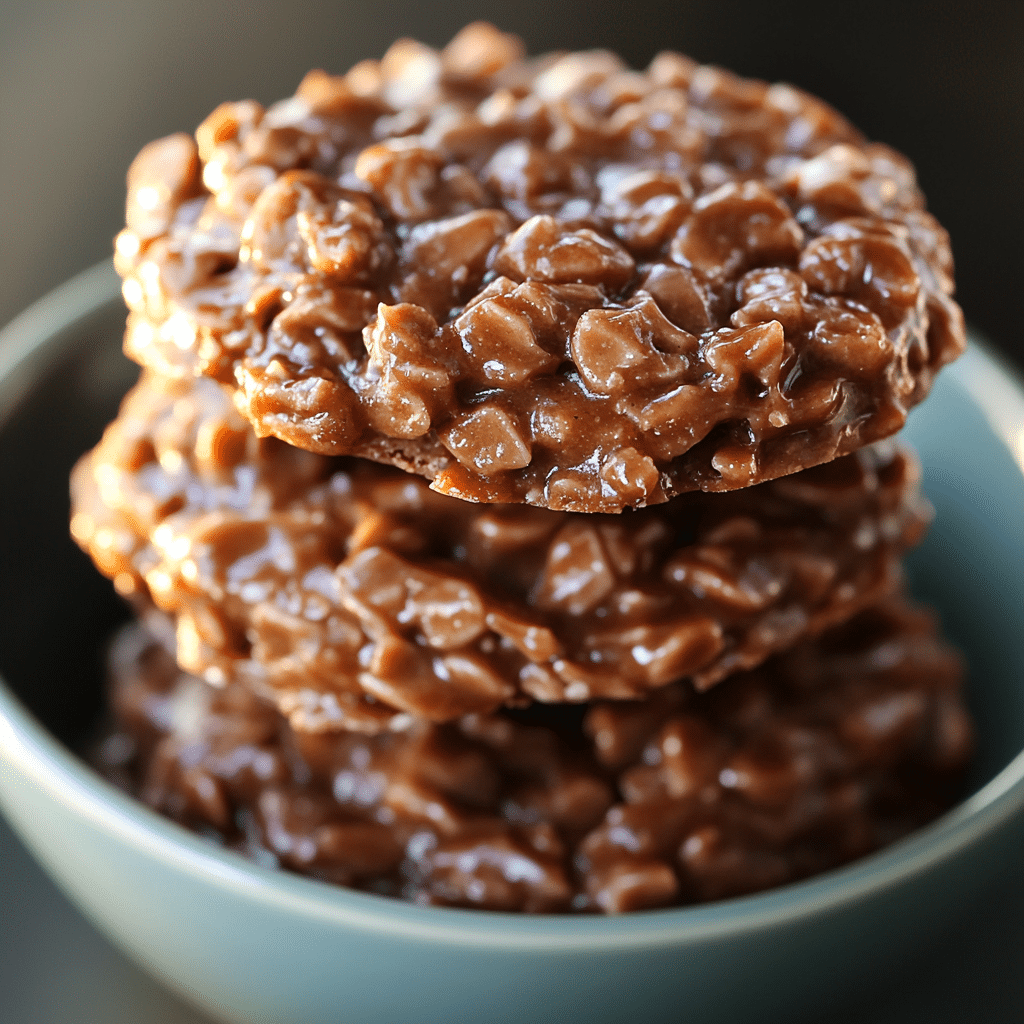 Easy No Bake Cookies