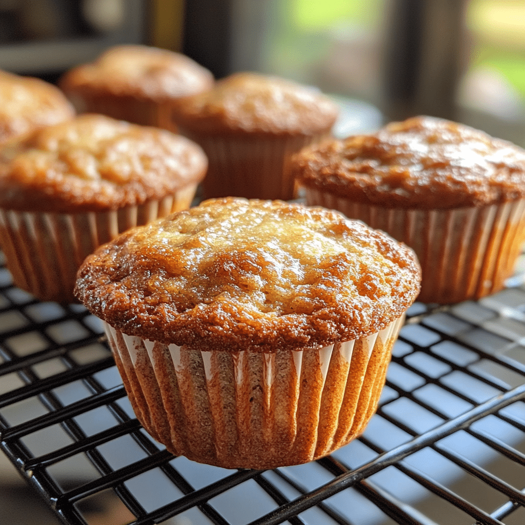 Moist Banana Muffins