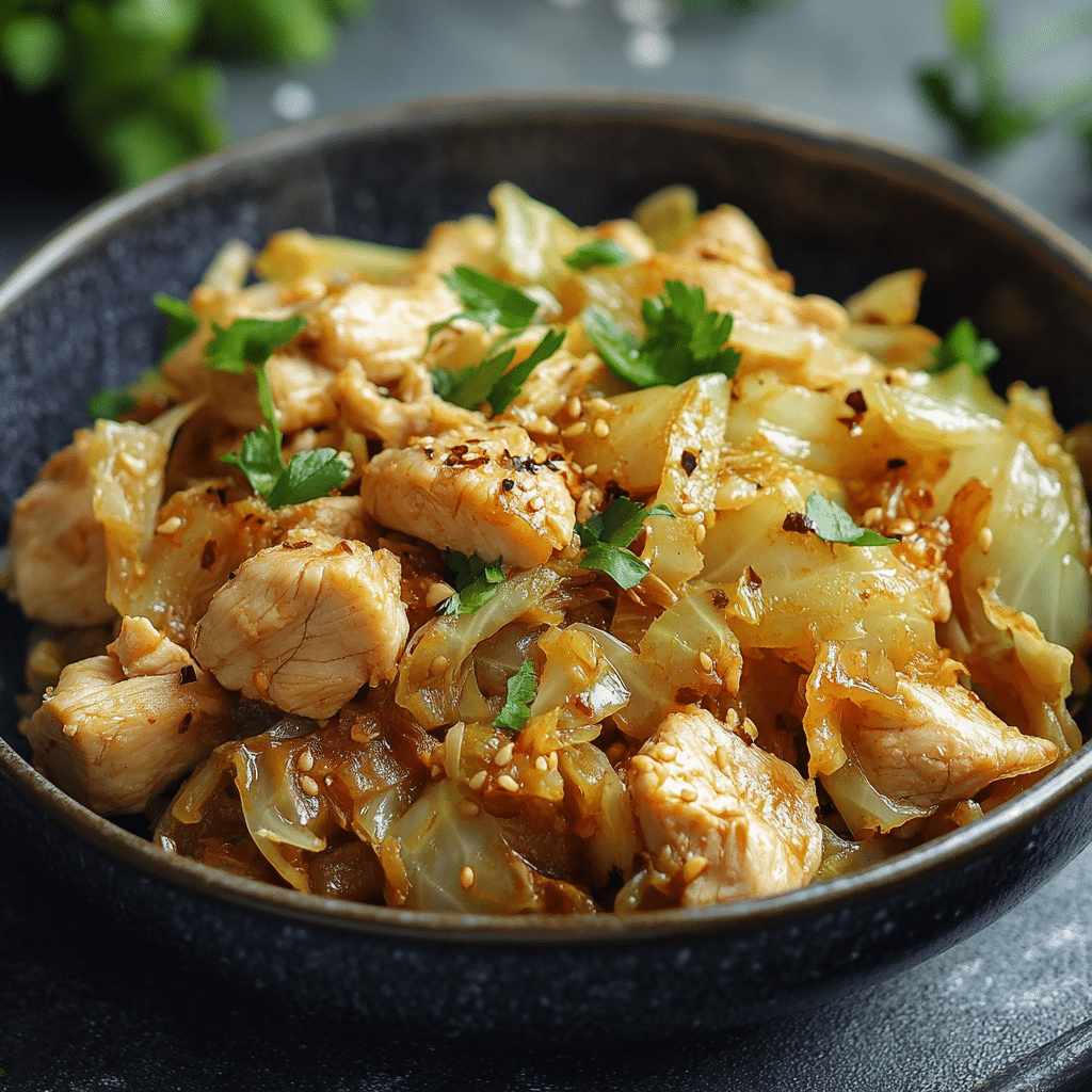 Cabbage with Chicken