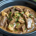 Beef Stroganoff Crockpot Recipe